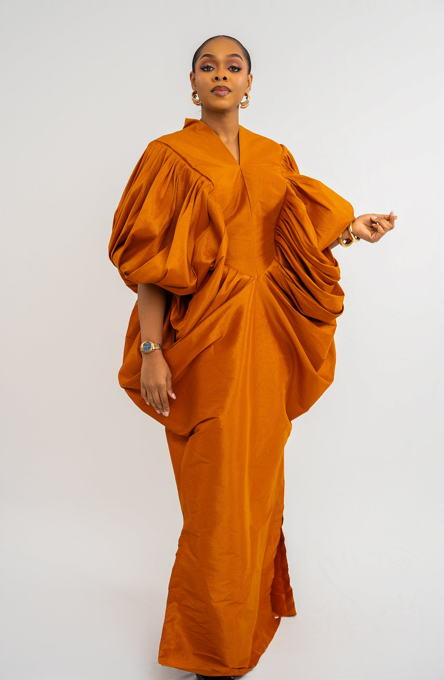 UGOEZE BUBU - Orange Green Print (AVAILABLE NOW)