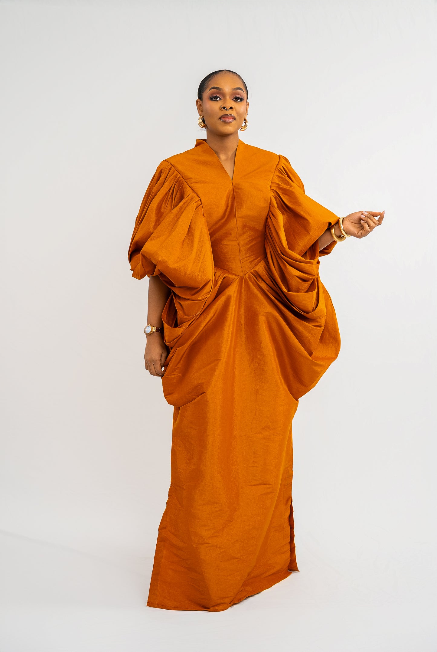 UGOEZE BUBU - Orange Green Print (AVAILABLE NOW)
