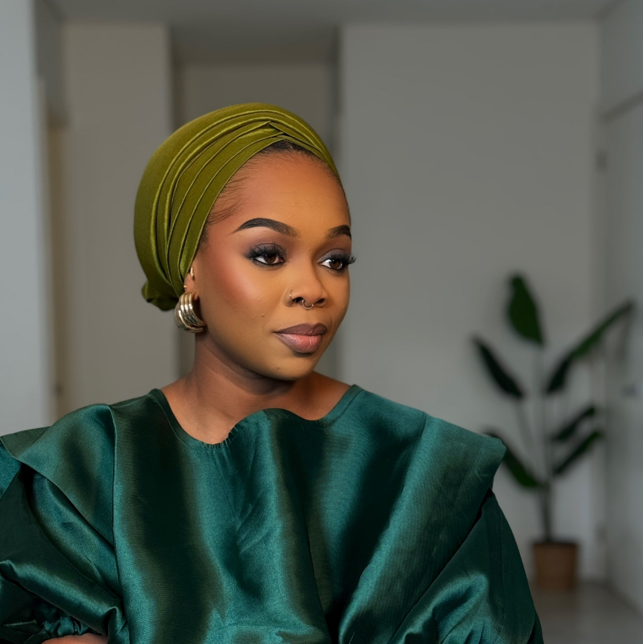 Turban Head Gear Plain Style