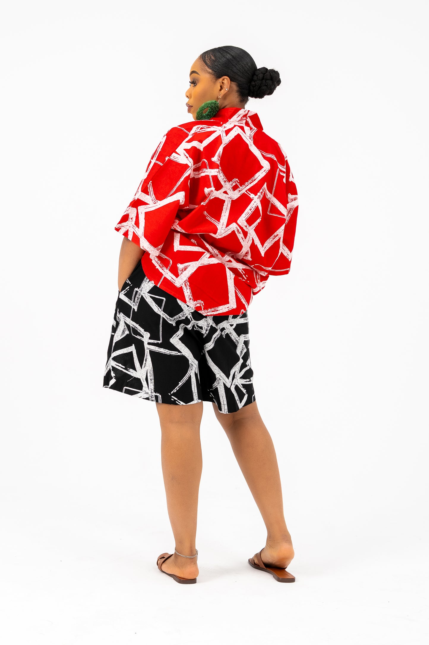 Awele Mix & Match Short Set (Black Short)