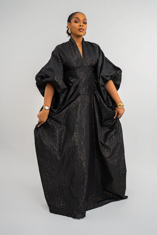 IFENKILI BUBU - Iridescent Black Print (AVAILABLE NOW)