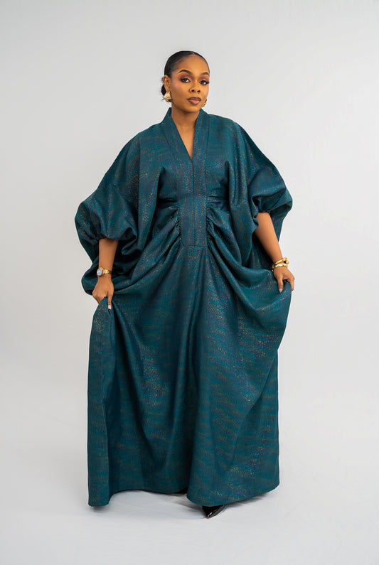 IFENKILI BUBU - Iridescent Green Print (AVAILABLE NOW)