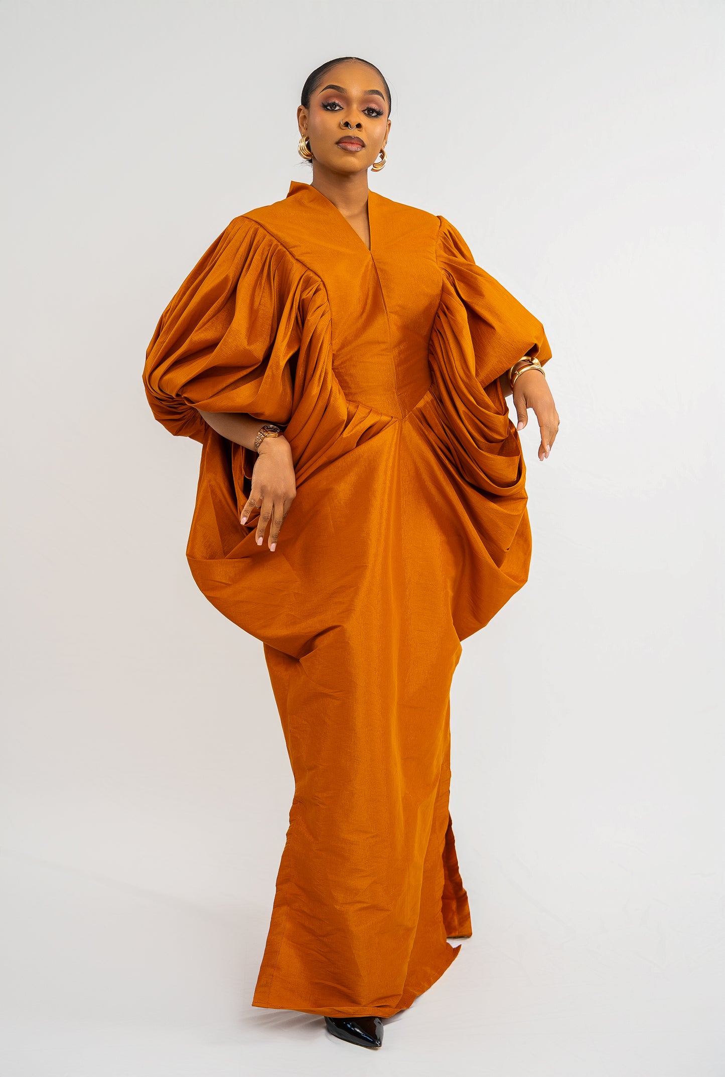 UGOEZE BUBU - Orange Green Print (AVAILABLE NOW)
