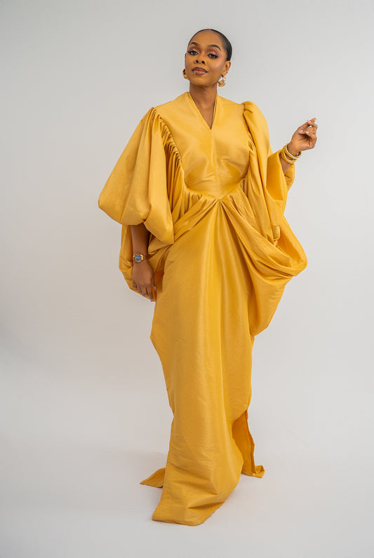 UGOEZE BUBU - Beige Print (AVAILABLE NOW)