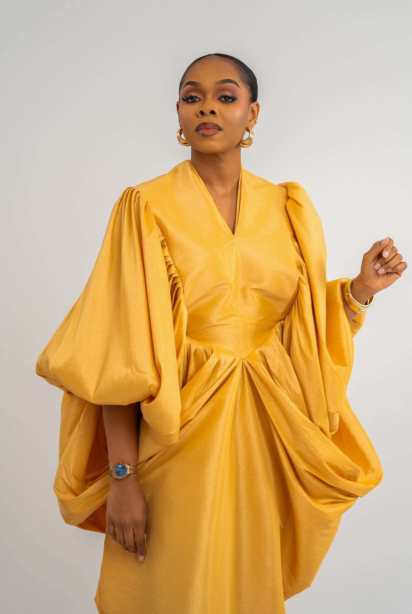 UGOEZE BUBU - Beige Print (AVAILABLE NOW)