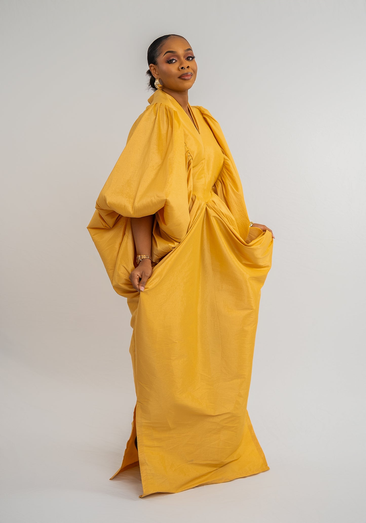 UGOEZE BUBU - Beige Print (AVAILABLE NOW)