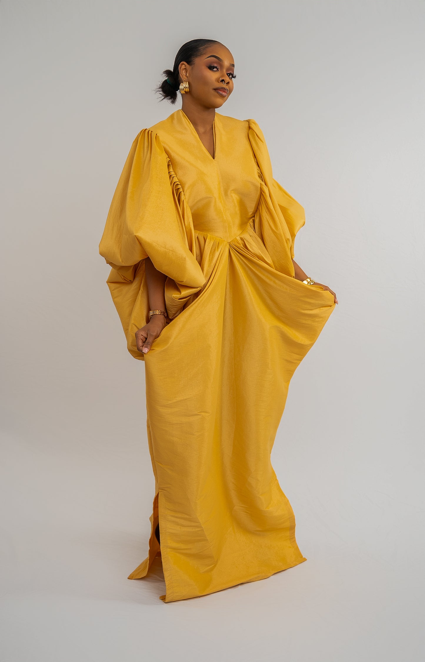 UGOEZE BUBU - Beige Print (AVAILABLE NOW)