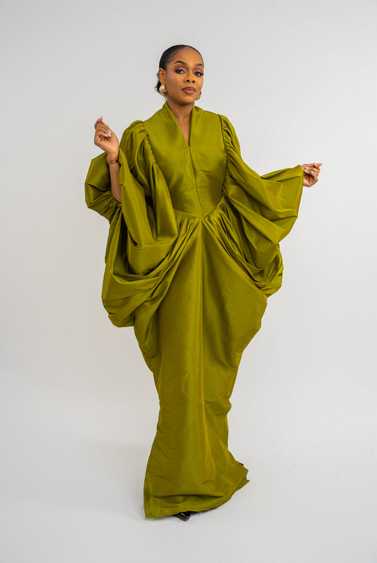 UGOEZE BUBU - Olive Green Print (AVAILABLE NOW)