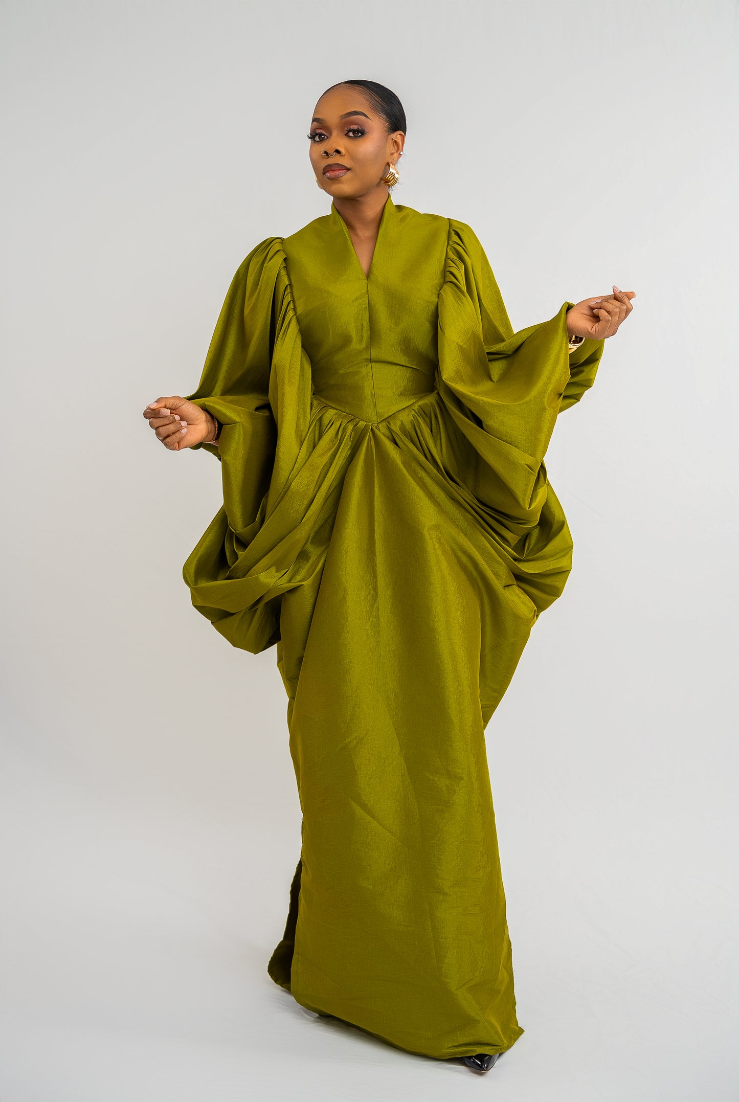 UGOEZE BUBU - Olive Green Print (AVAILABLE NOW)