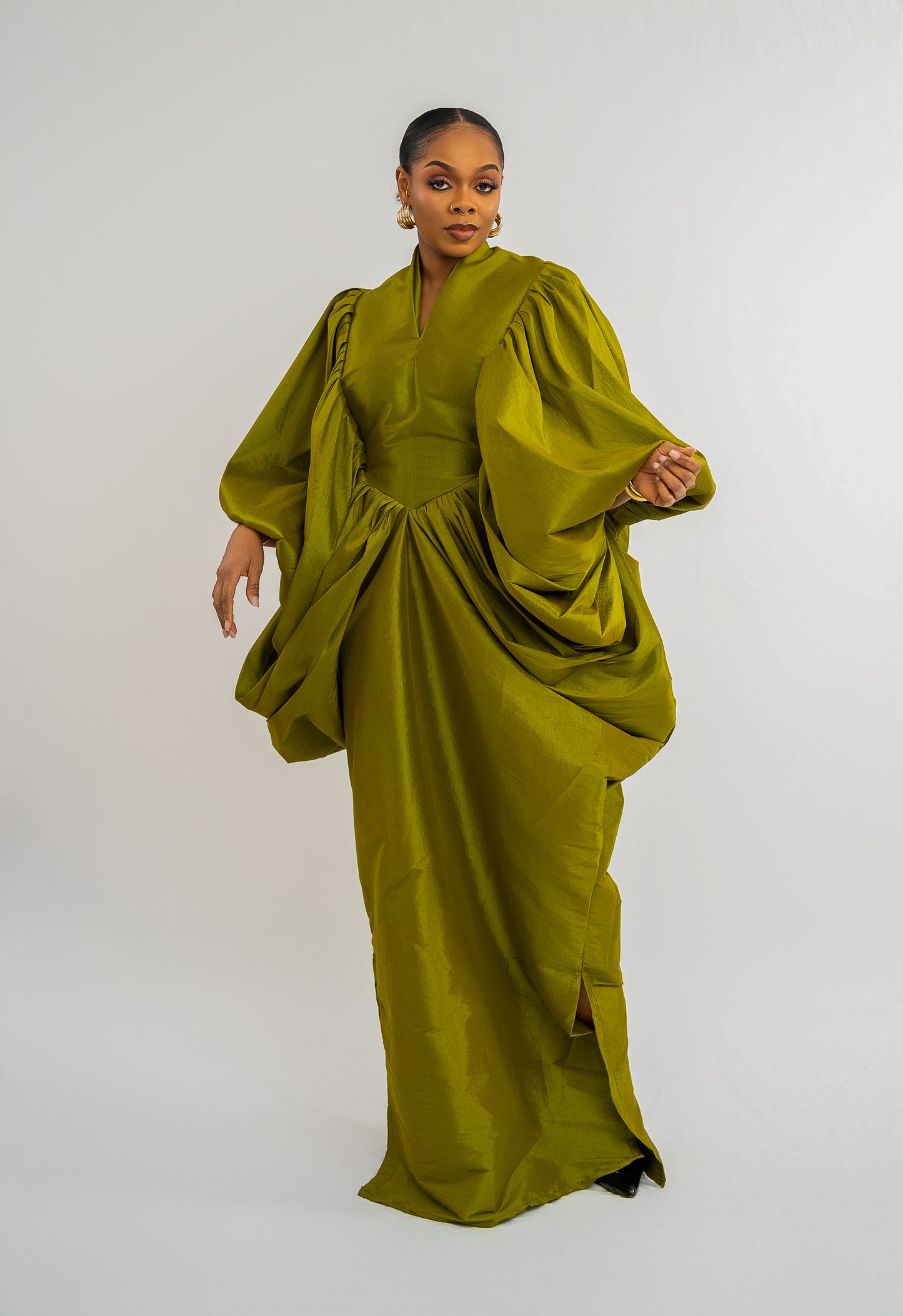 UGOEZE BUBU - Olive Green Print (AVAILABLE NOW)