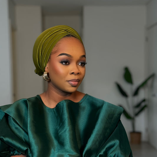 Turban Head Gear Plain Style