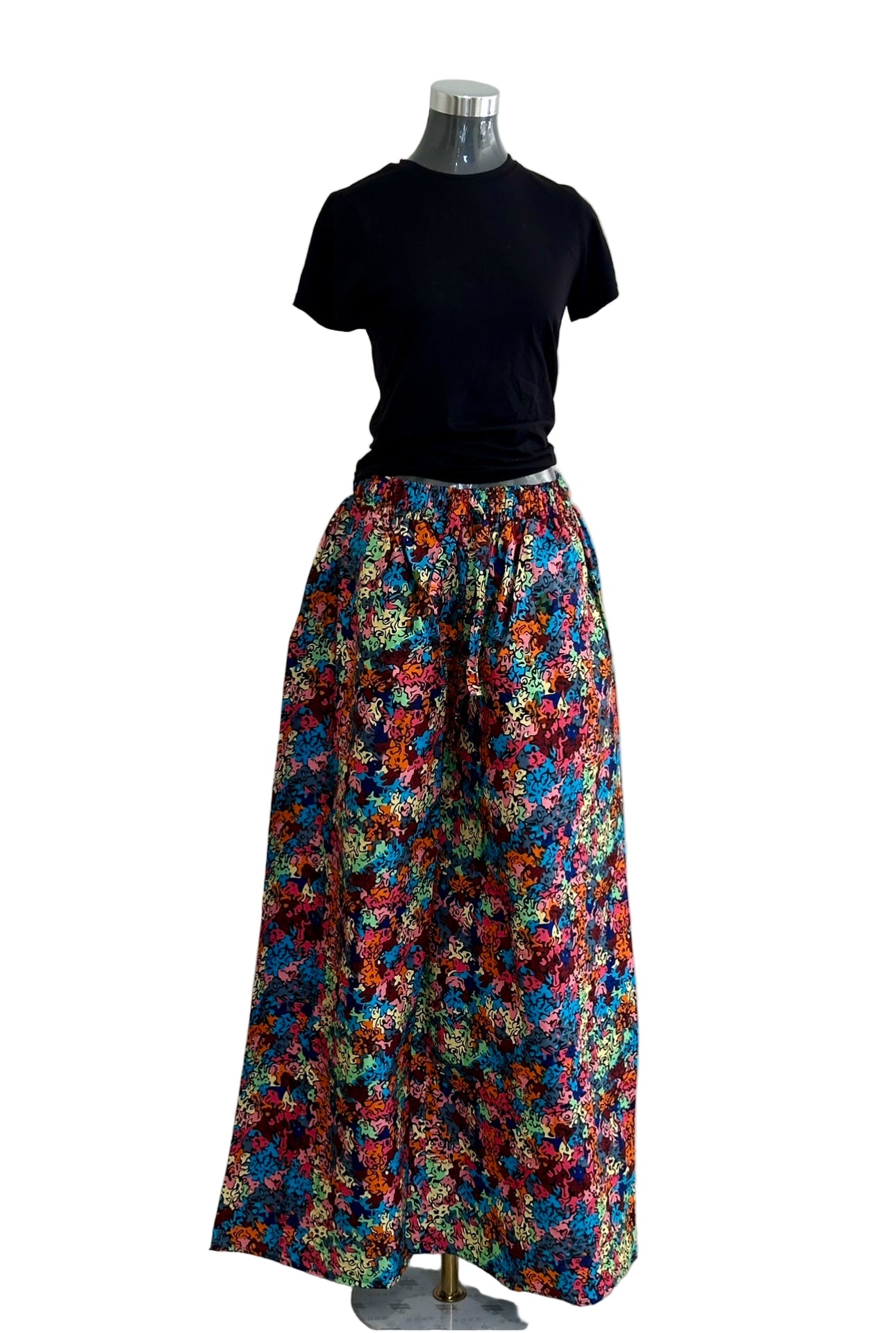 Aisha Pant- Flowery Cotton Ankara Print