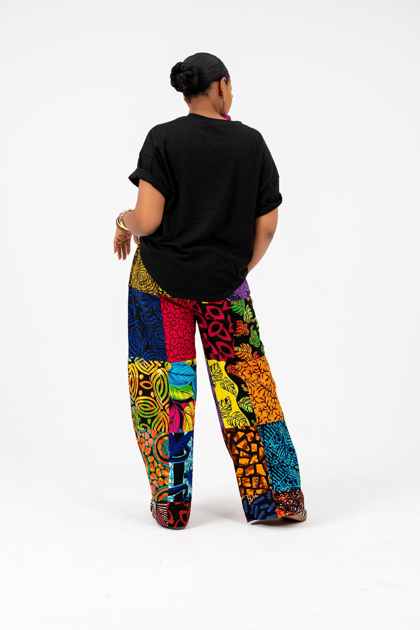 Zizi Ankara Patch Pant