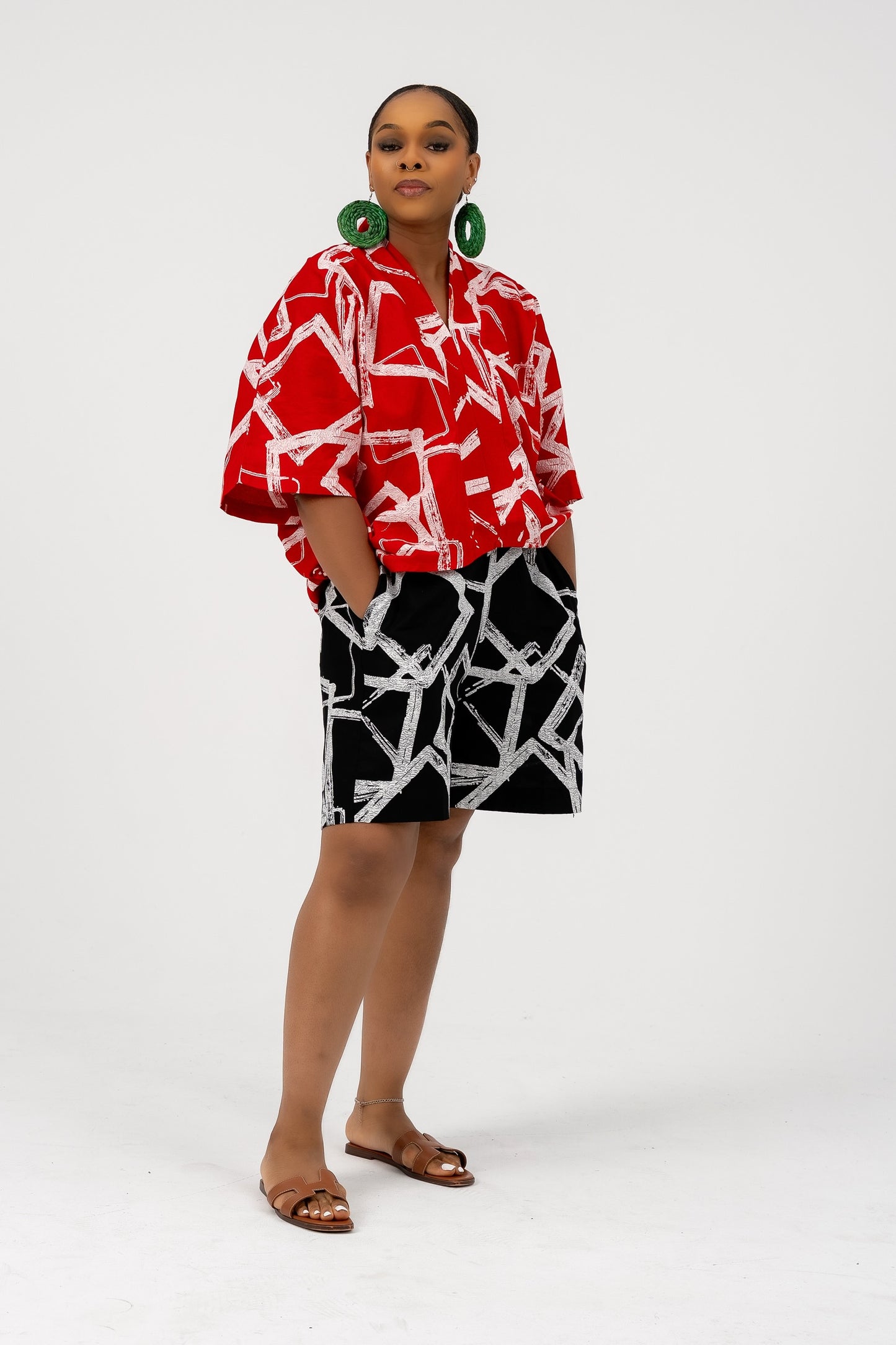 Awele Mix & Match Short Set (Black Short)