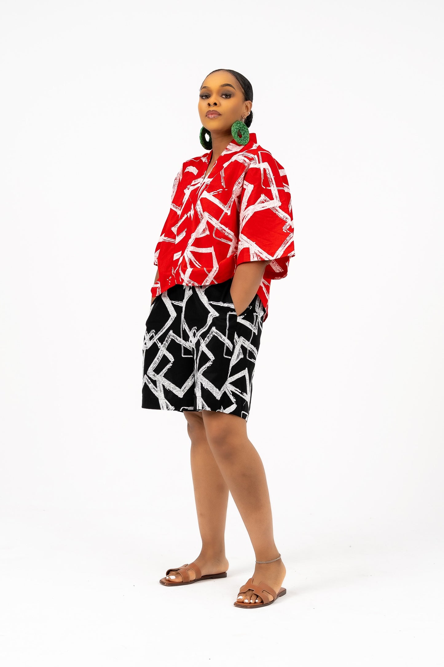 Awele Mix & Match Short Set (Black Short)