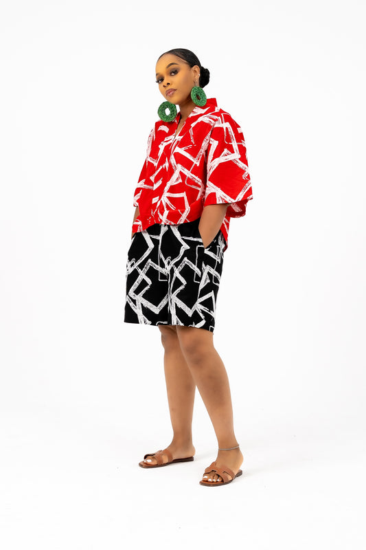 Awele Mix & Match Short Set (Black Short)