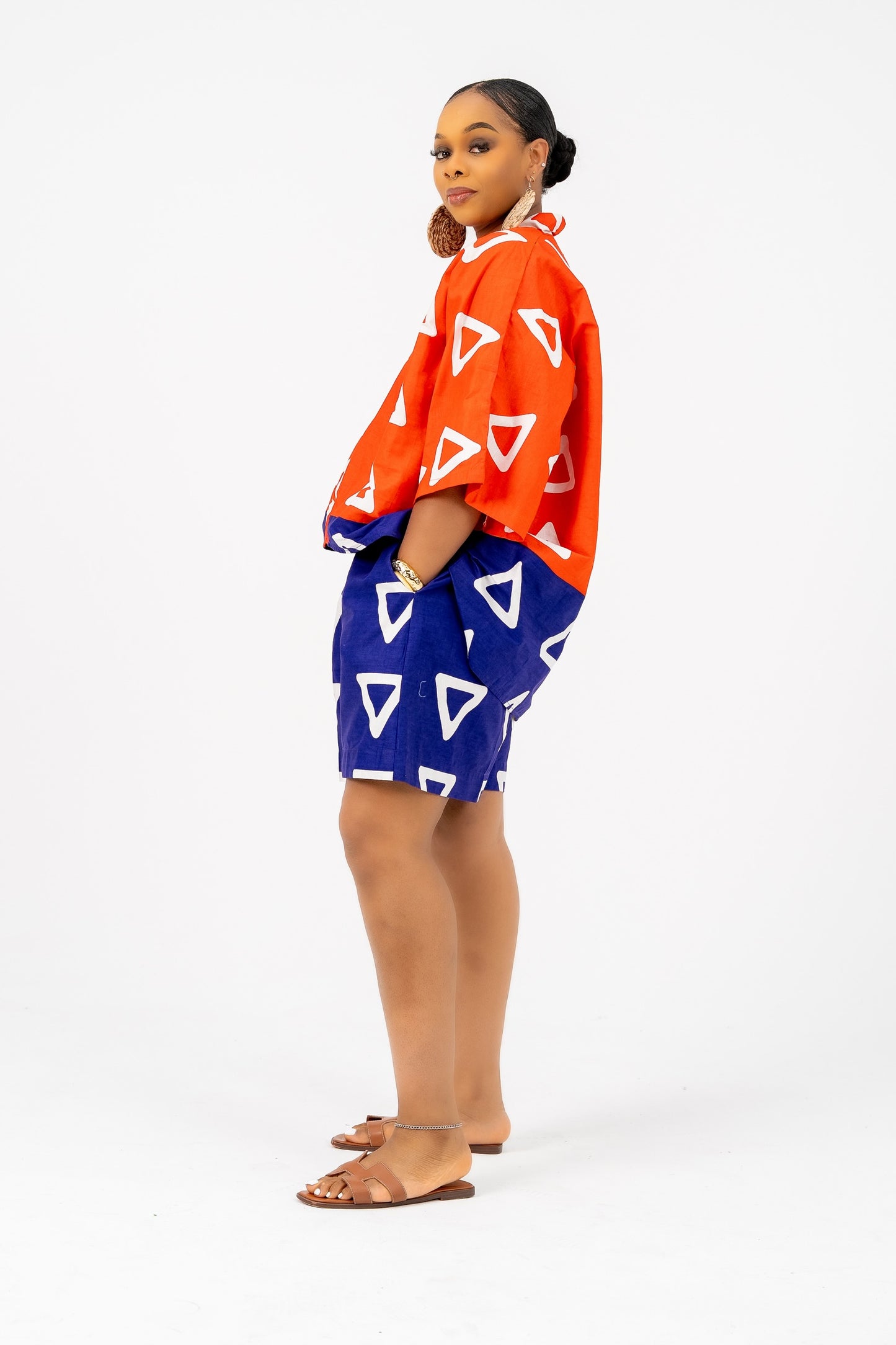 Awele Mix & Match Short Set (Blue Short)