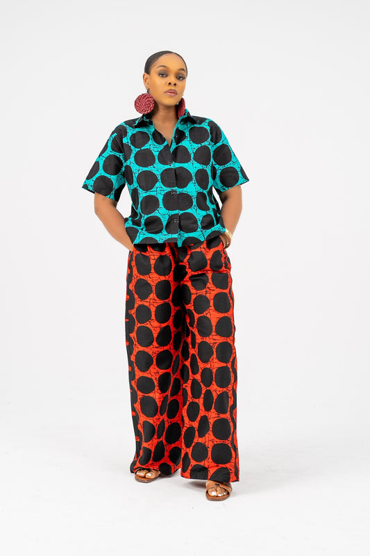 Ndali Mix & Match Pant Set (Red Pant)