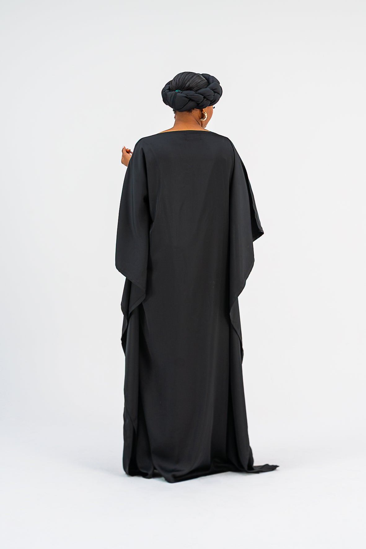Akunna Bubu (Black Silk Fabric)