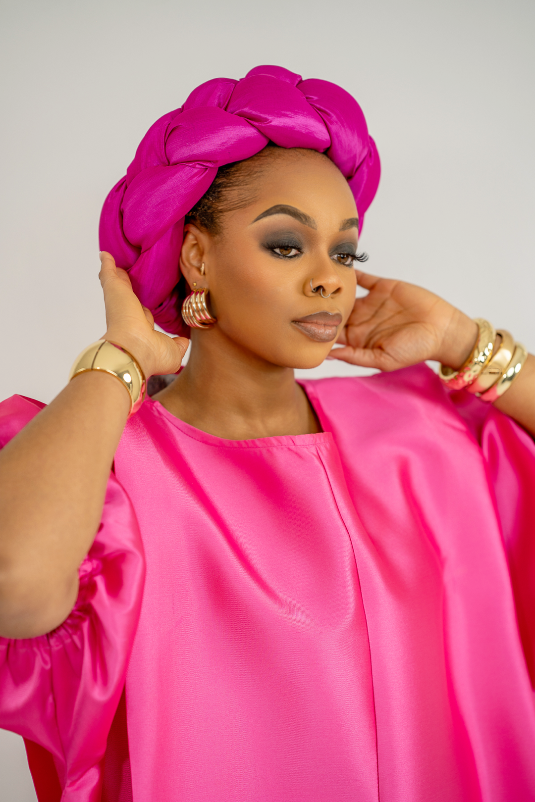 Turban Head Gear Braided Style