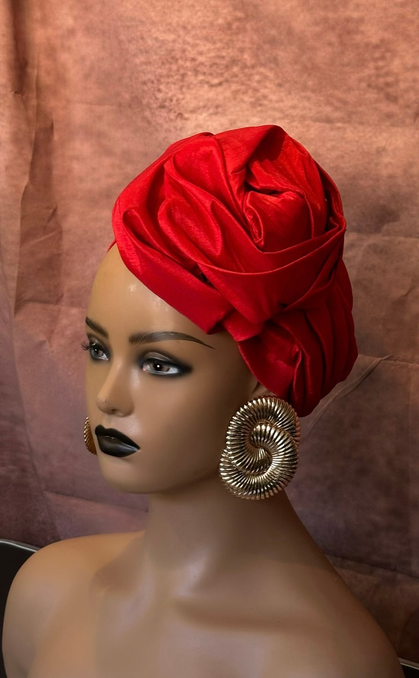 Turban Head Gear Rose