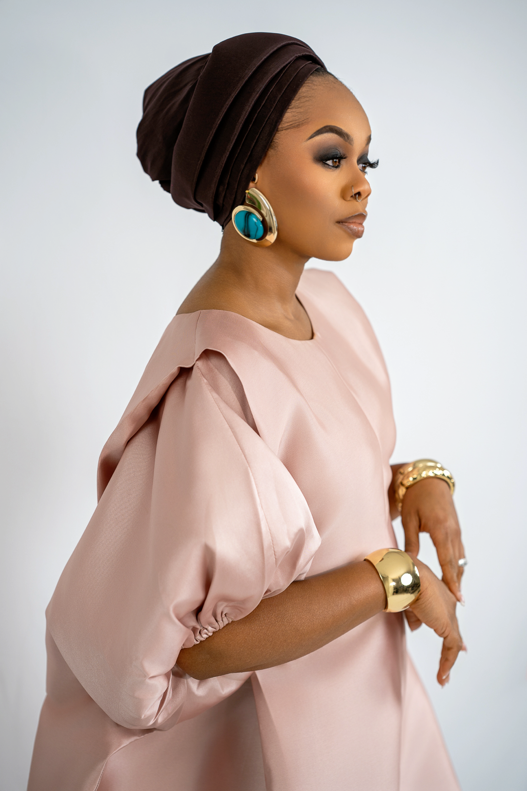 Turban Head Gear Plain Style